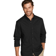 Men's Voyager Flex Long-Sleeve Shirt - Black