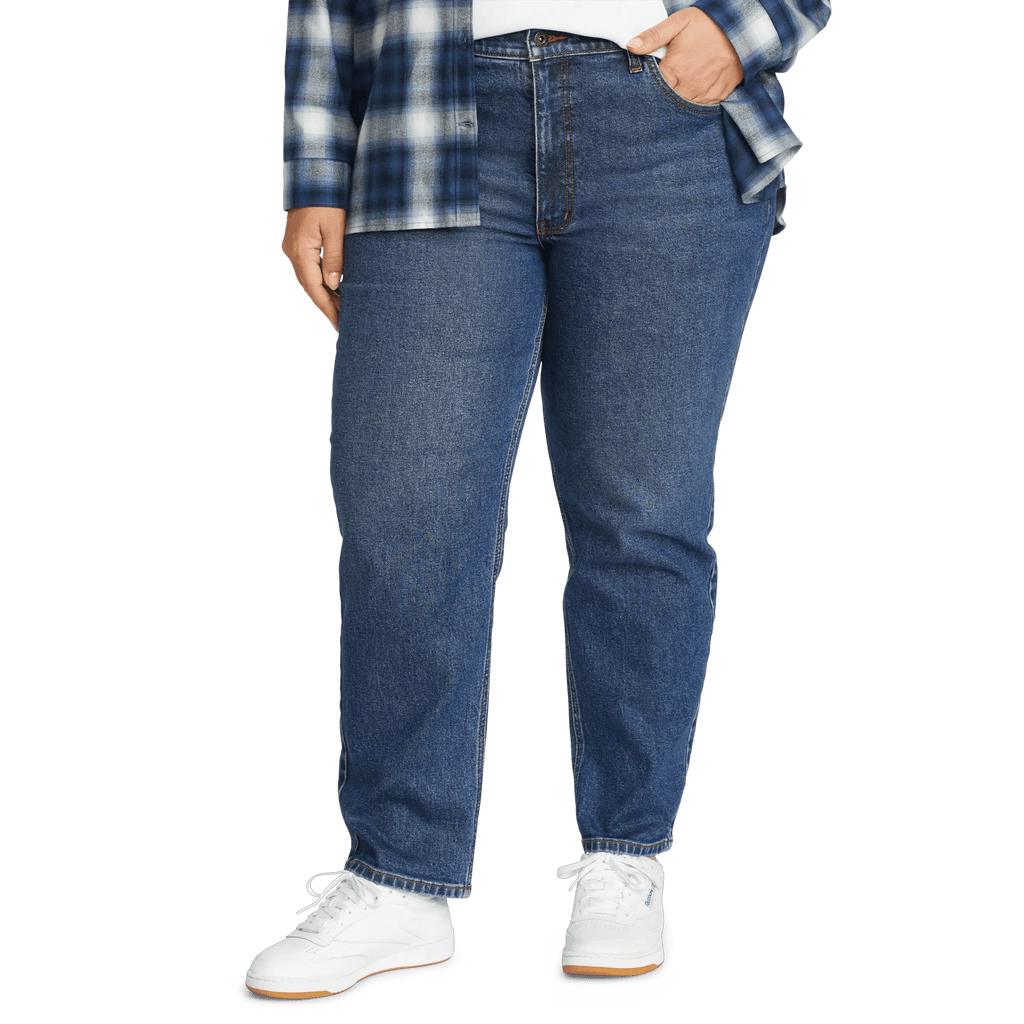 Women's Authentic High-Rise Straight Leg Jeans