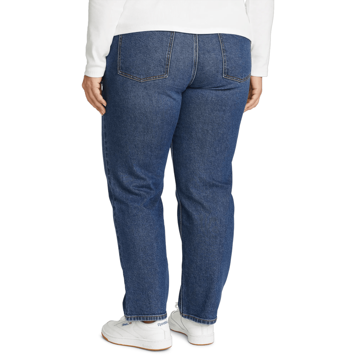 Women's Authentic High-Rise Straight Leg Jeans