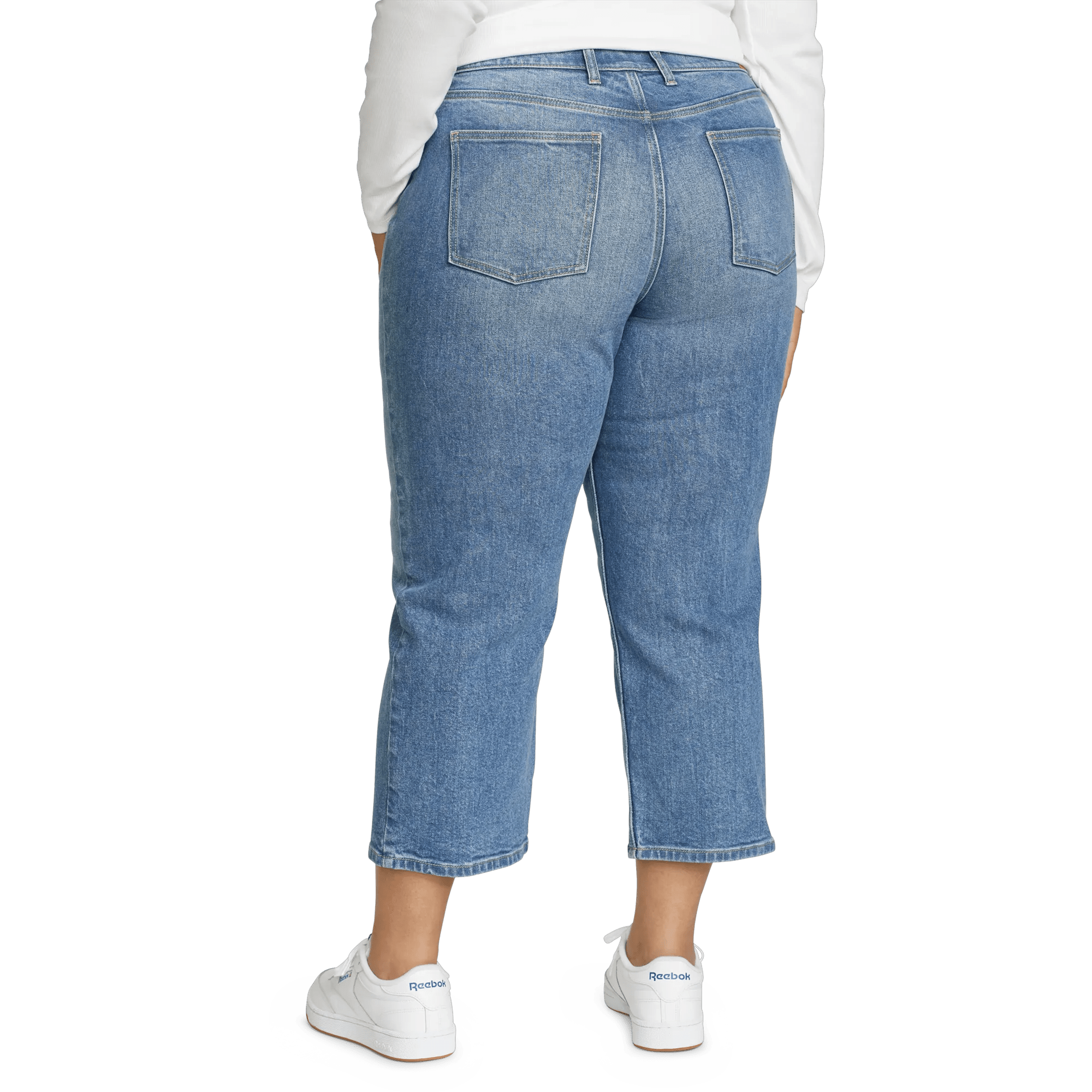 Women's Authentic Everyday High-Rise Cropped Jeans