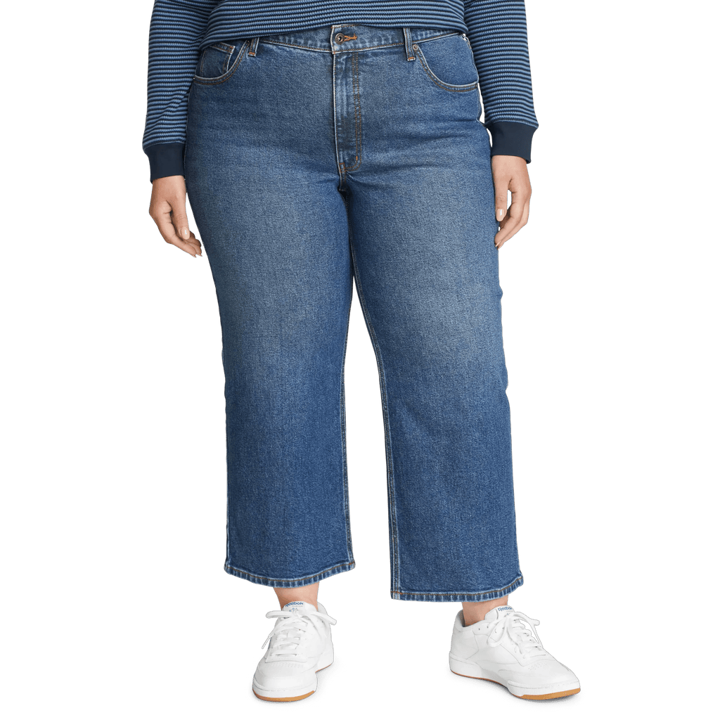 Women's Authentic Everyday High-Rise Cropped Jeans
