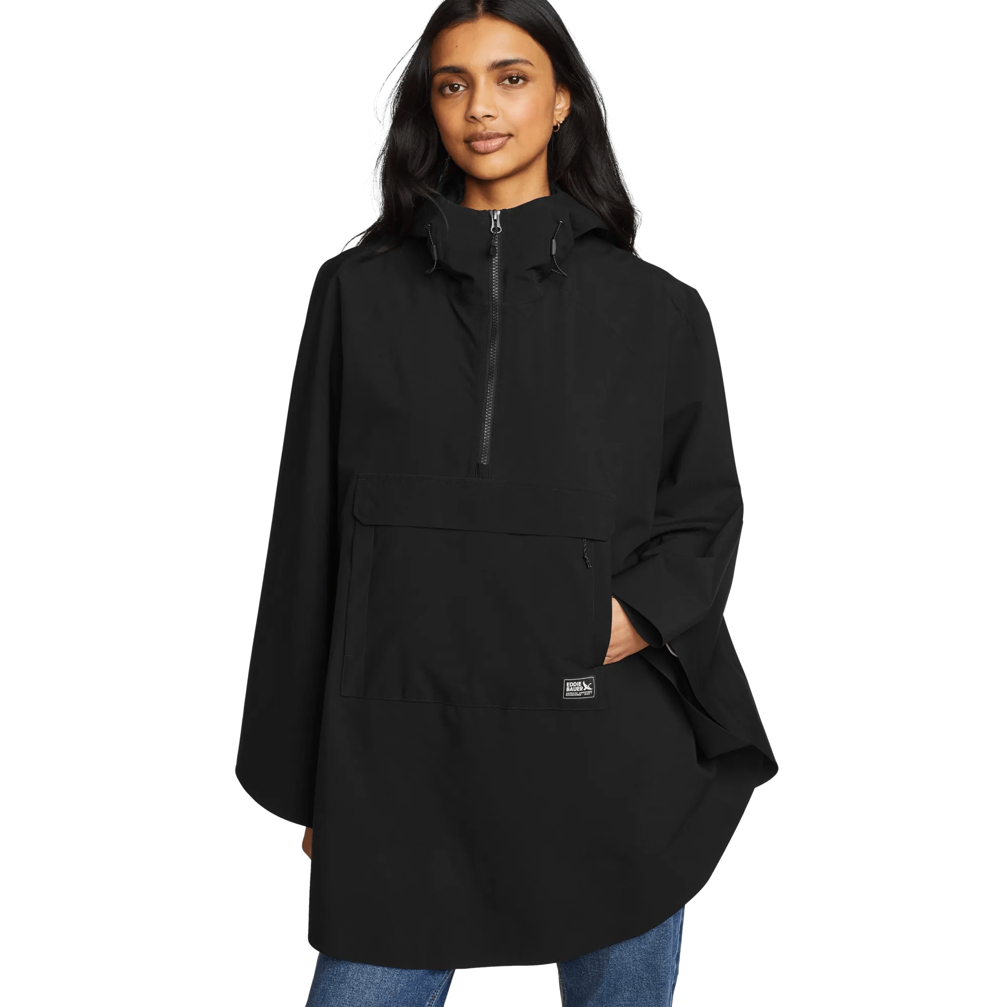 Cloud Cap Waterproof Stretch Packable Hooded Poncho