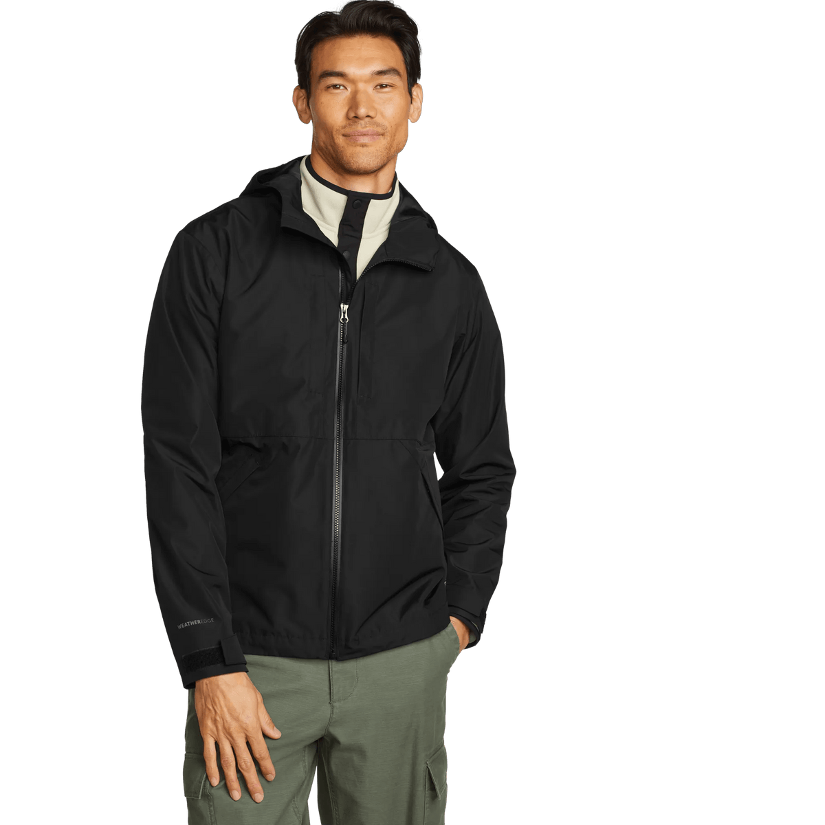 Men's Seaward Waterproof Hooded Rain Jacket