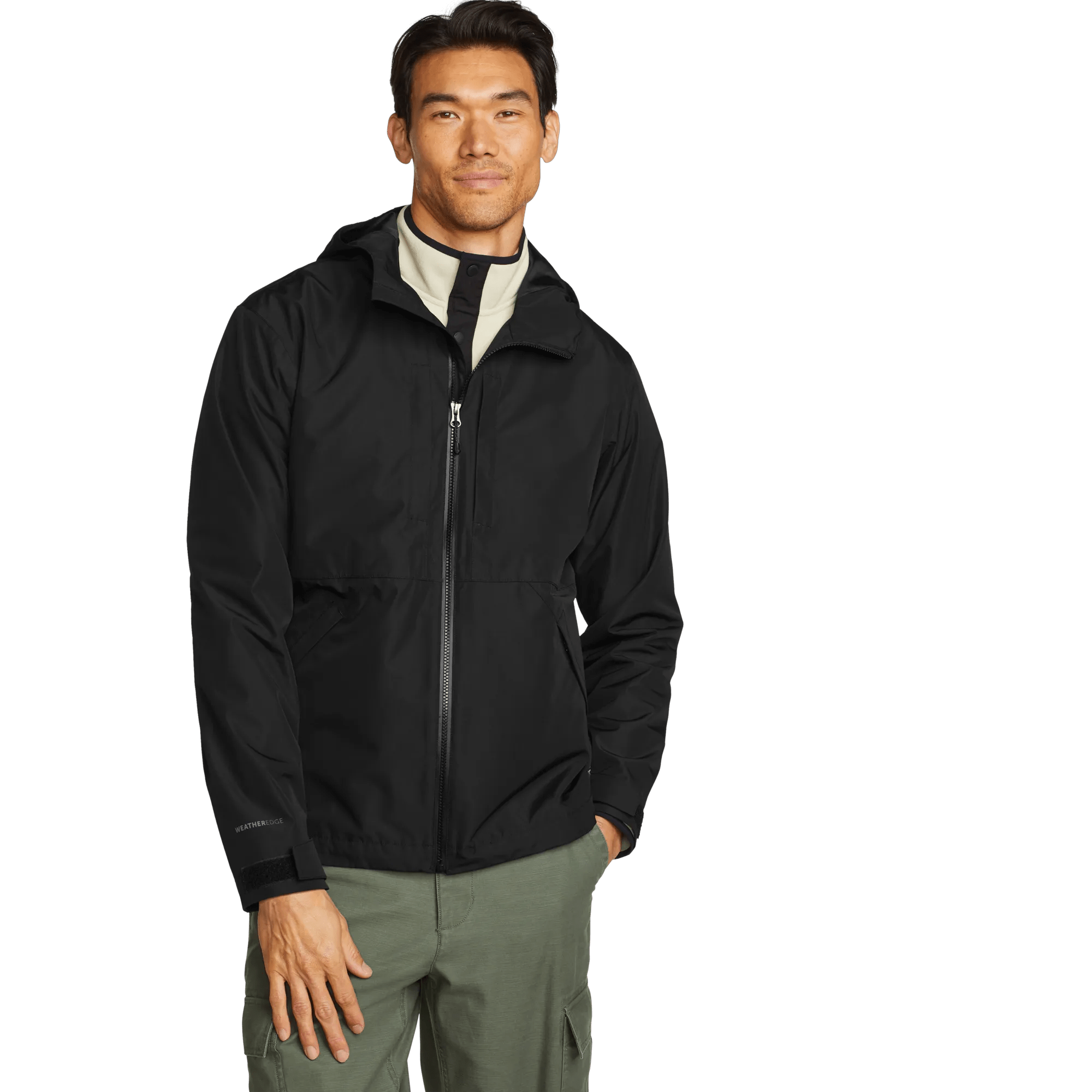 Men's Seaward Waterproof Hooded Rain Jacket