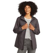 Women's Rainy Pass Water-Repellent Hooded Jacket - Aubergine