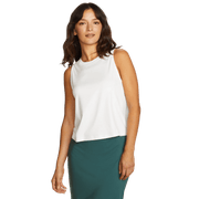 Women's Surreal Travel Tank - White