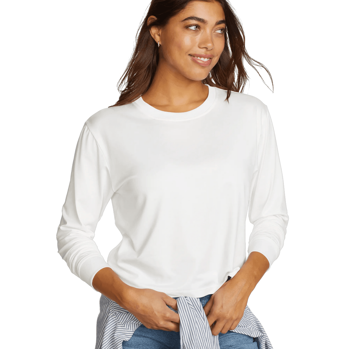 Women's Surreal Travel Long-Sleeve Shirt