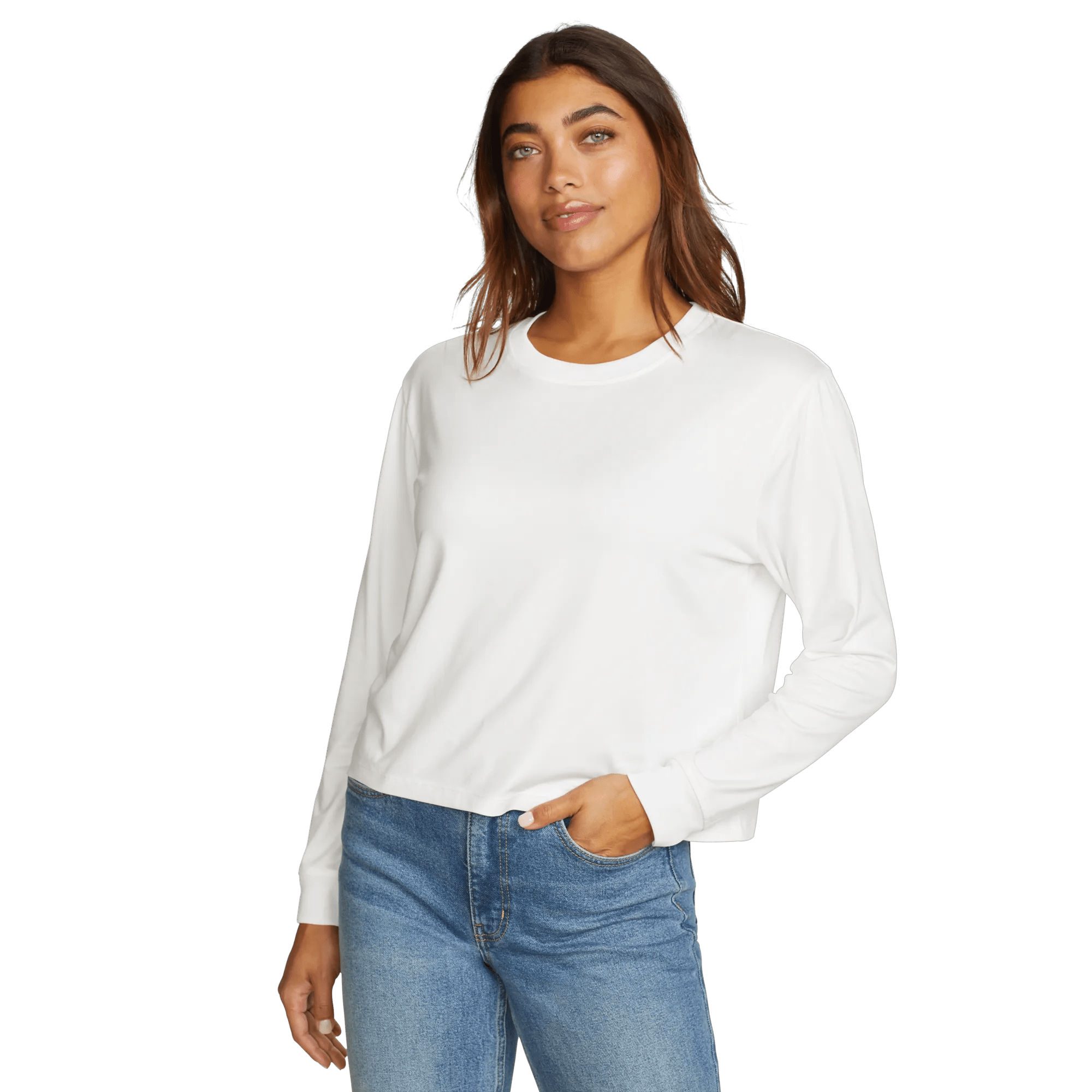 Women's Surreal Travel Long-Sleeve Shirt