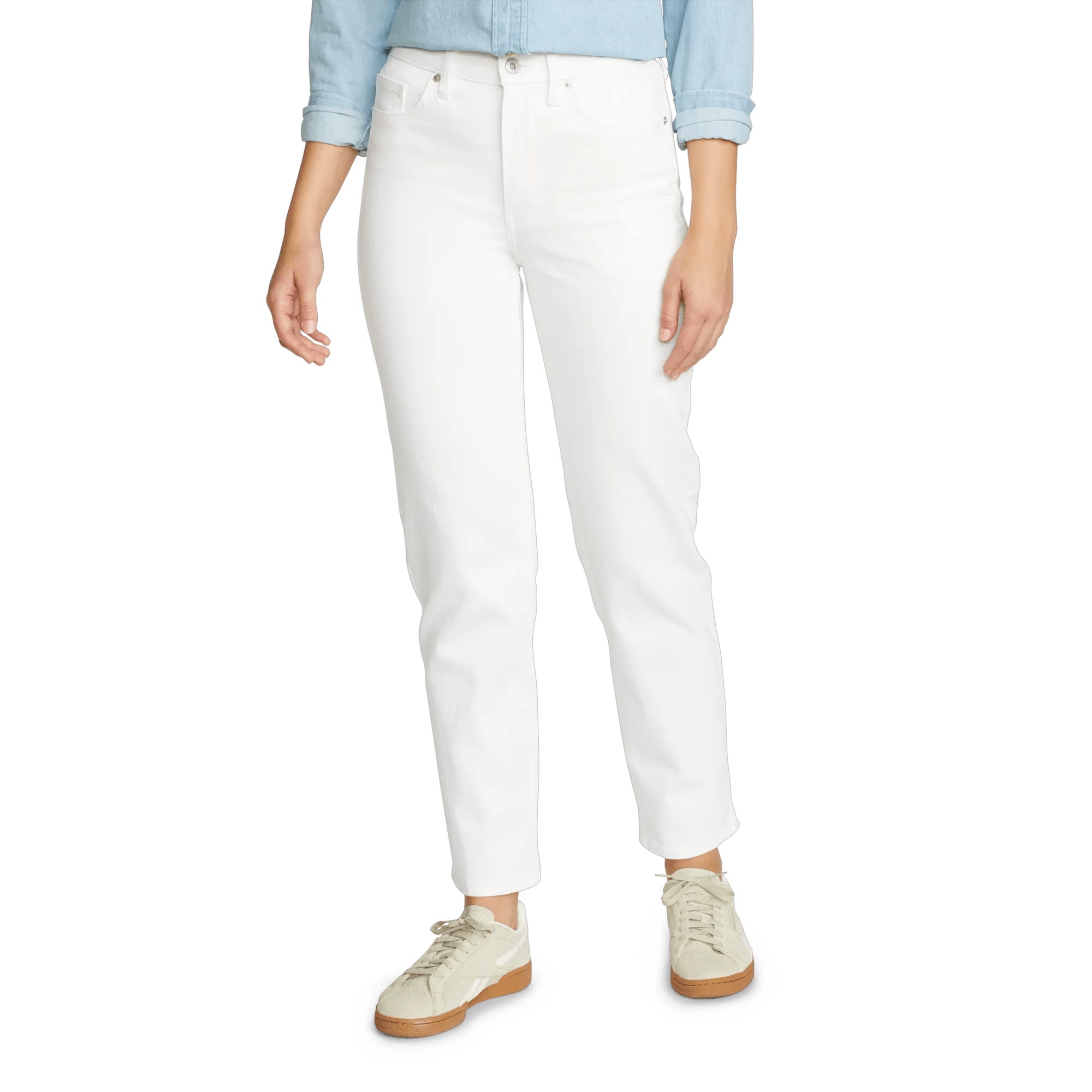 Women's Authentic High-Rise Straight Leg Jeans