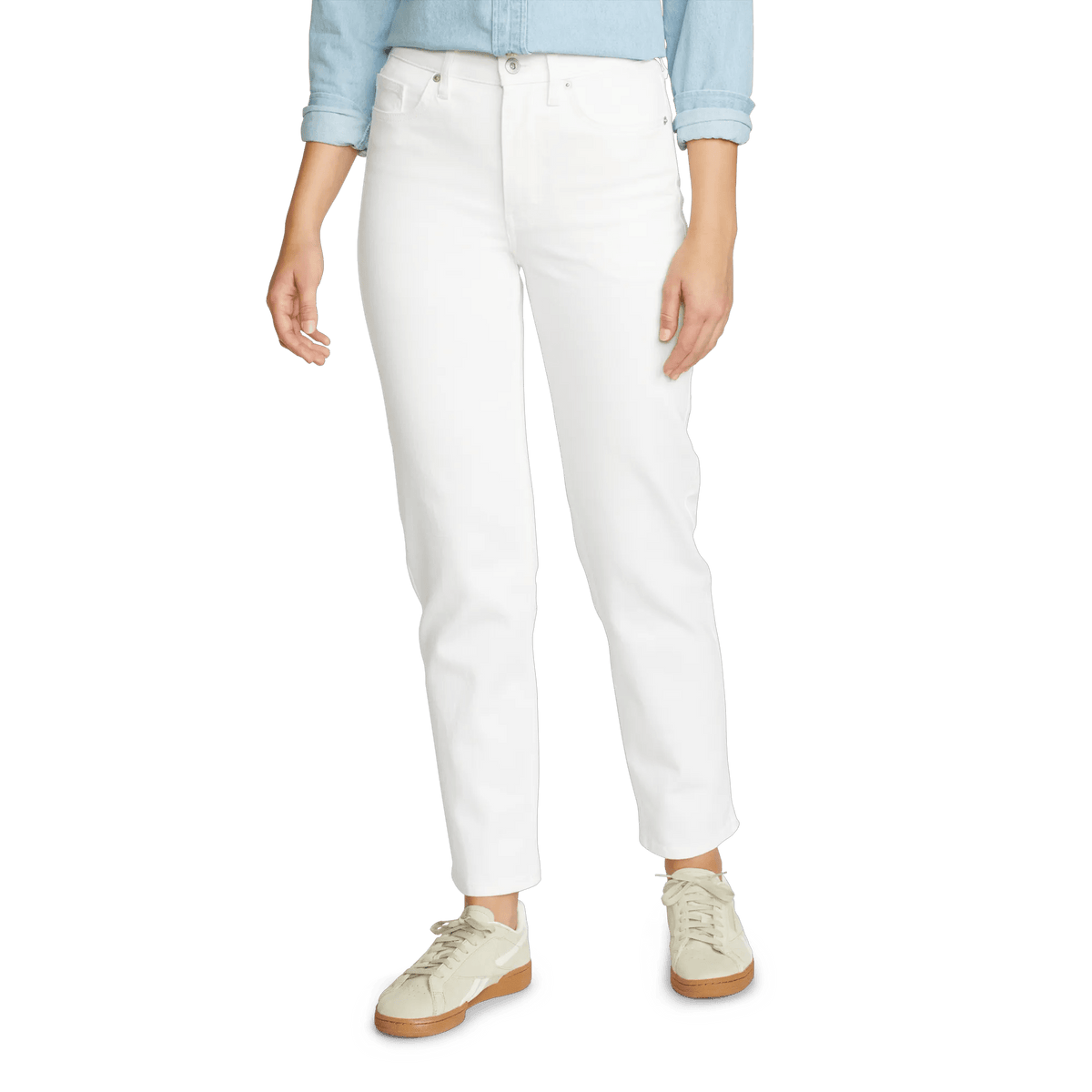 Women's Authentic High-Rise Straight Leg Jeans