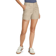 Women's Canvas Utility Shorts - Tan