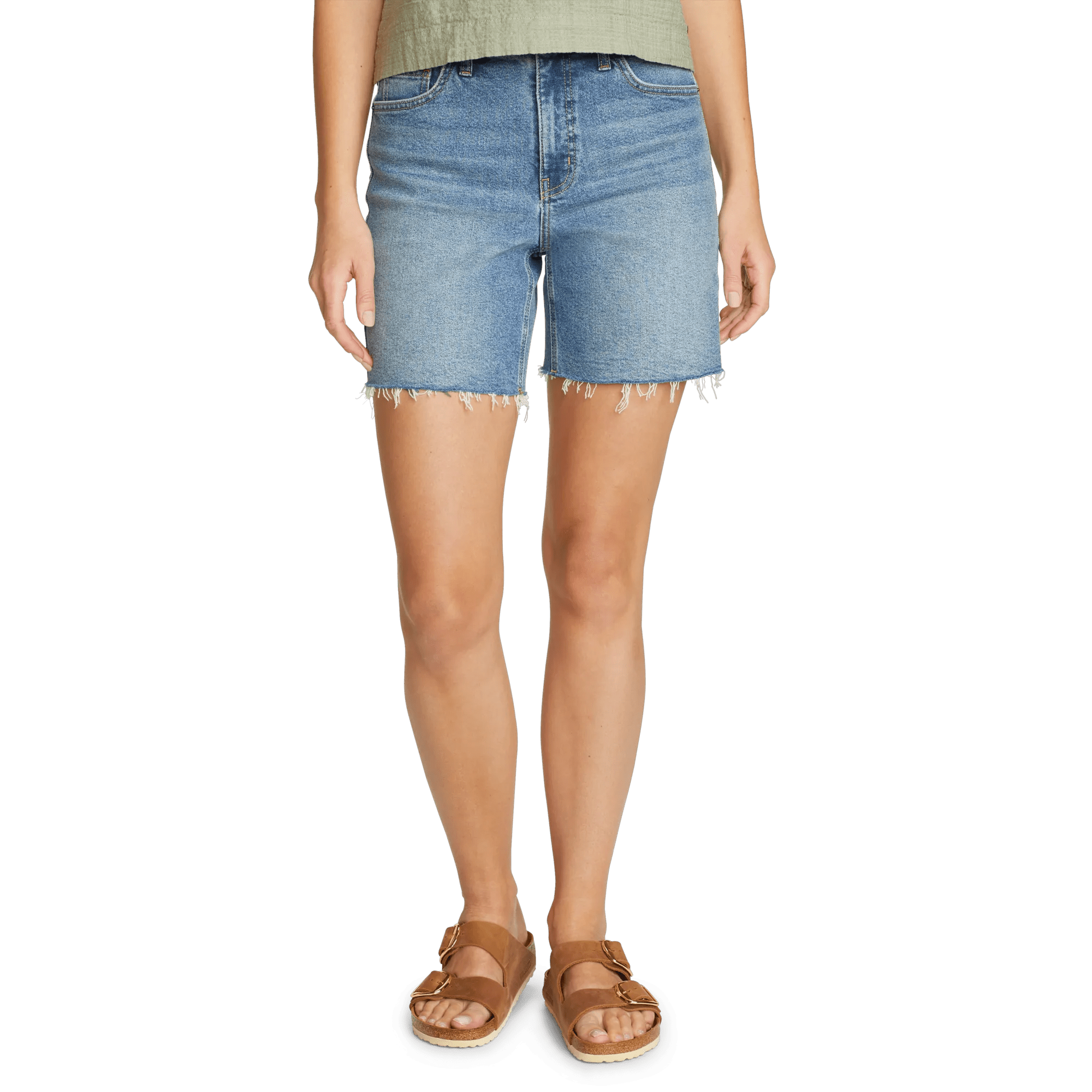Women's Authentic High-Rise Denim Shorts - Classic Fit