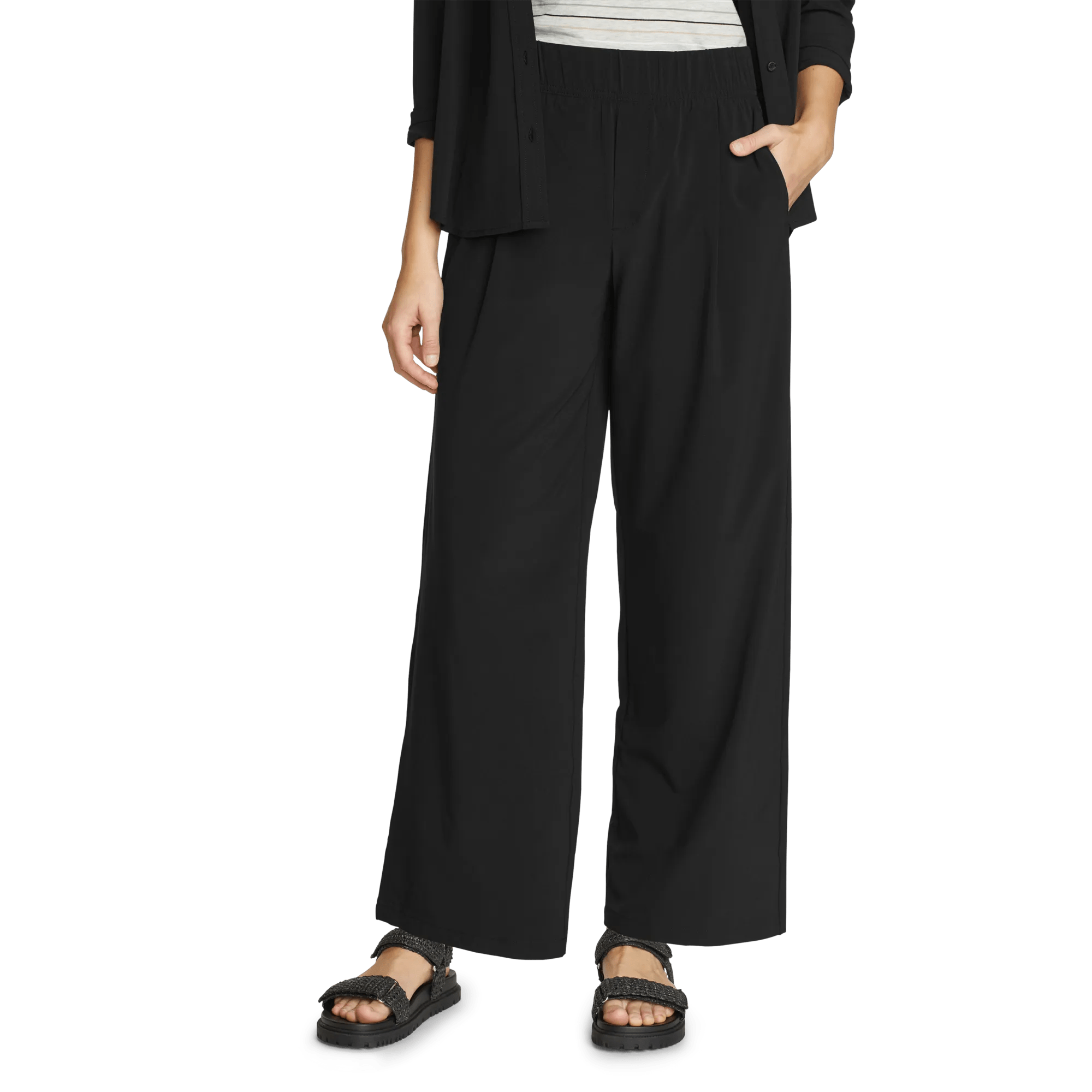 Women's Departure High-Rise Wide Leg Travel Pants