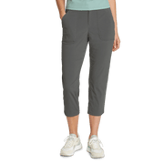 Women's Horizon High-Rise Straight Leg Cropped Pants - Dk Smoke