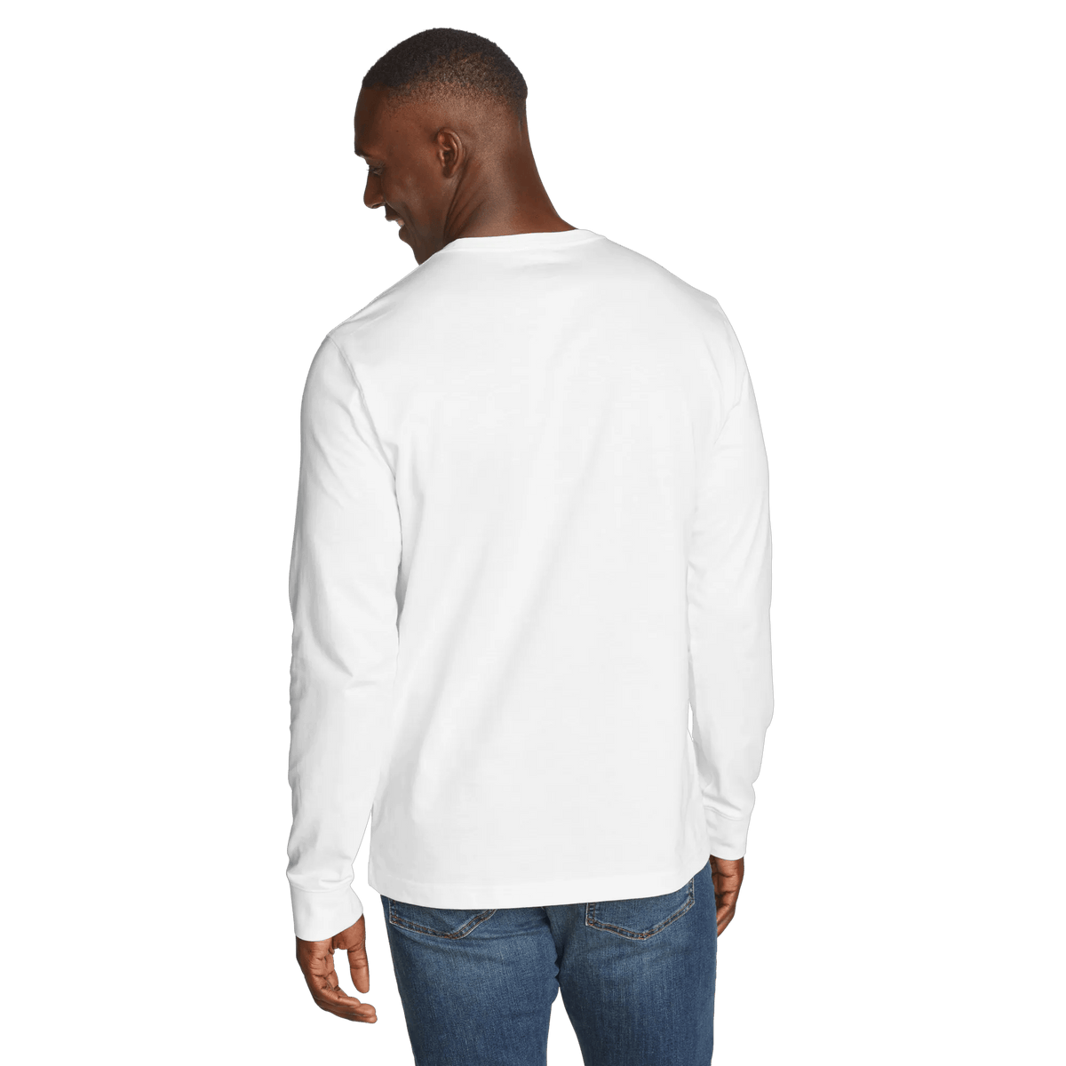 Men's Legend Wash 100% Cotton Long-Sleeve Classic T-Shirt