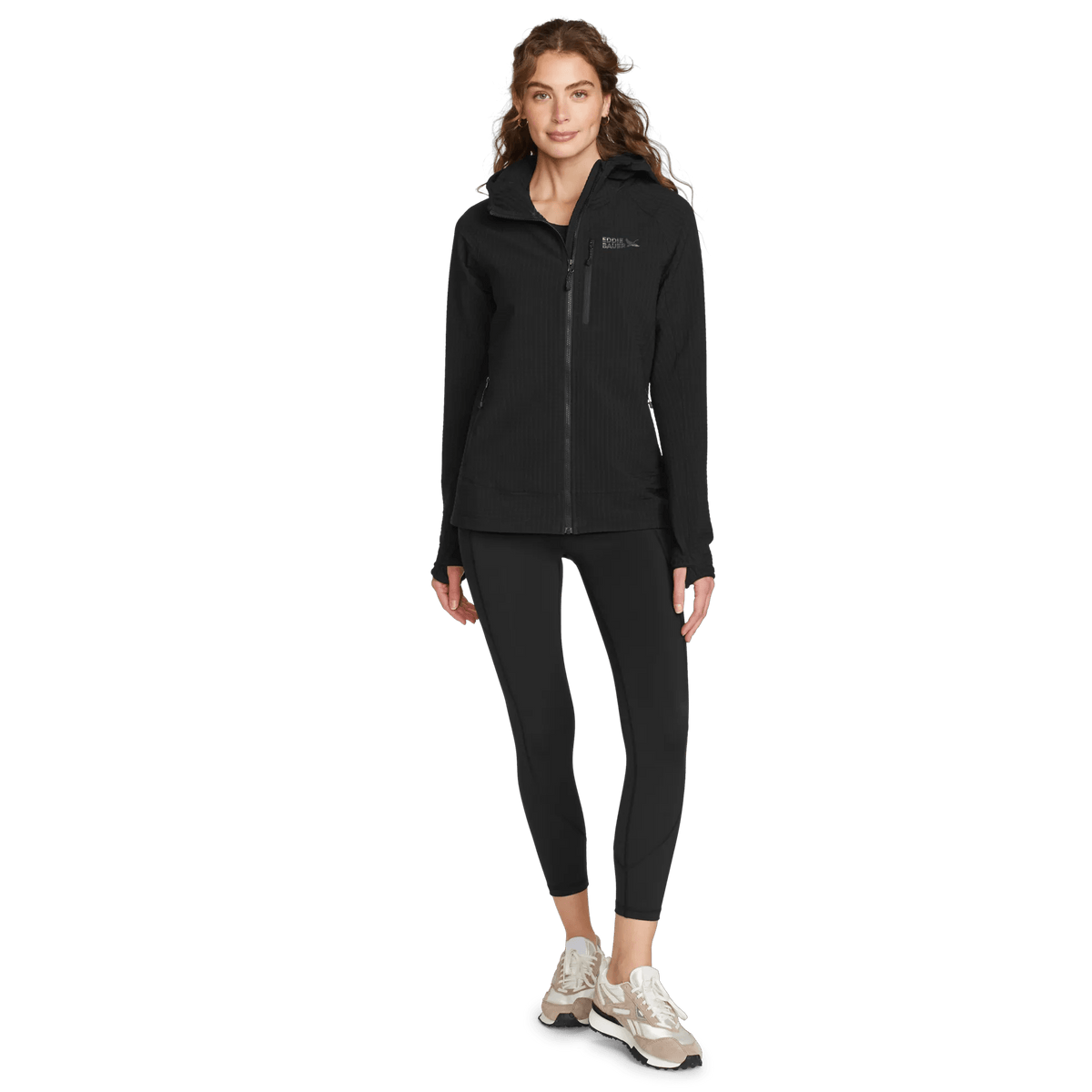 Women's Sandstone Backbone Grid Shell Hoodie