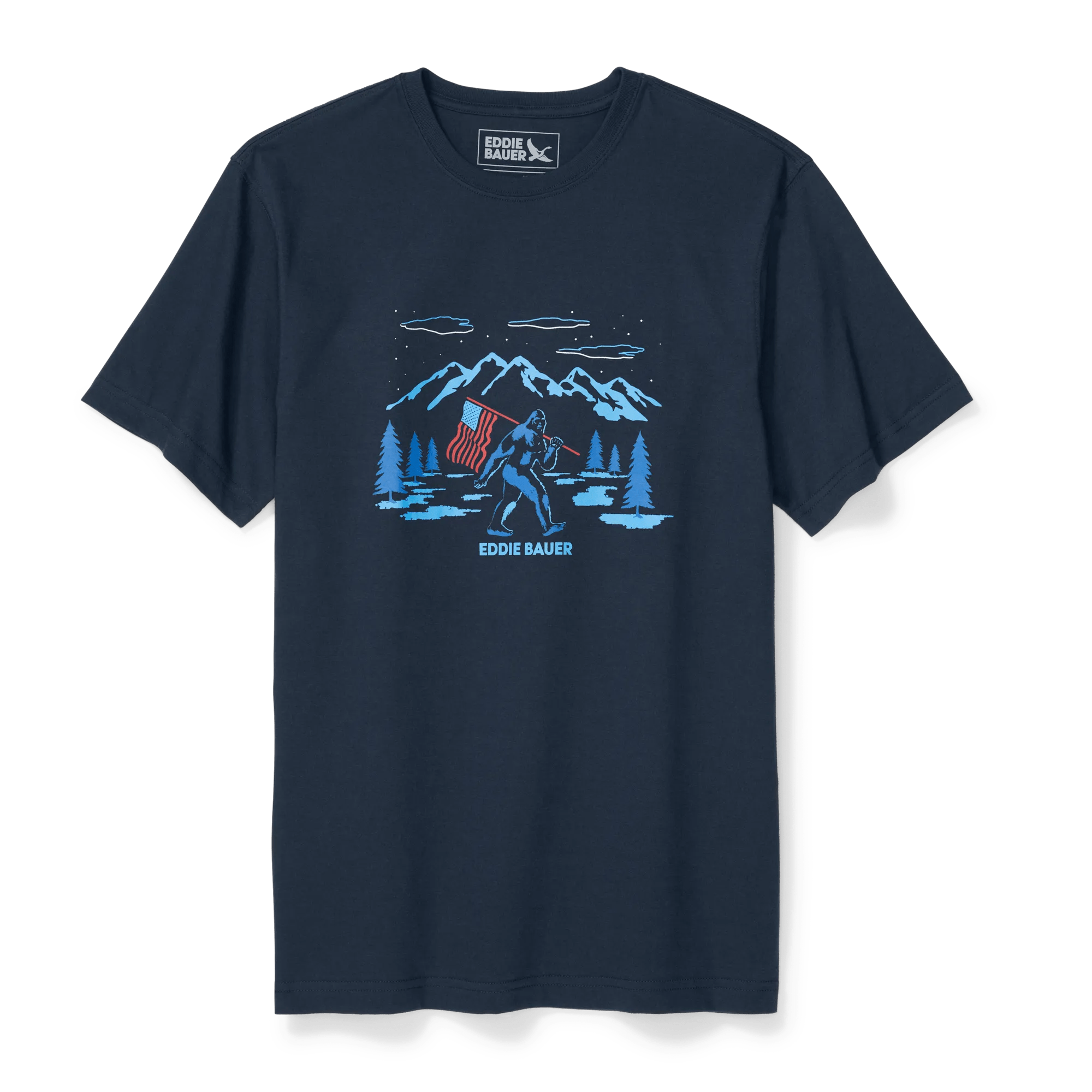 EB Graphic T-Shirt - Squatch Flag
