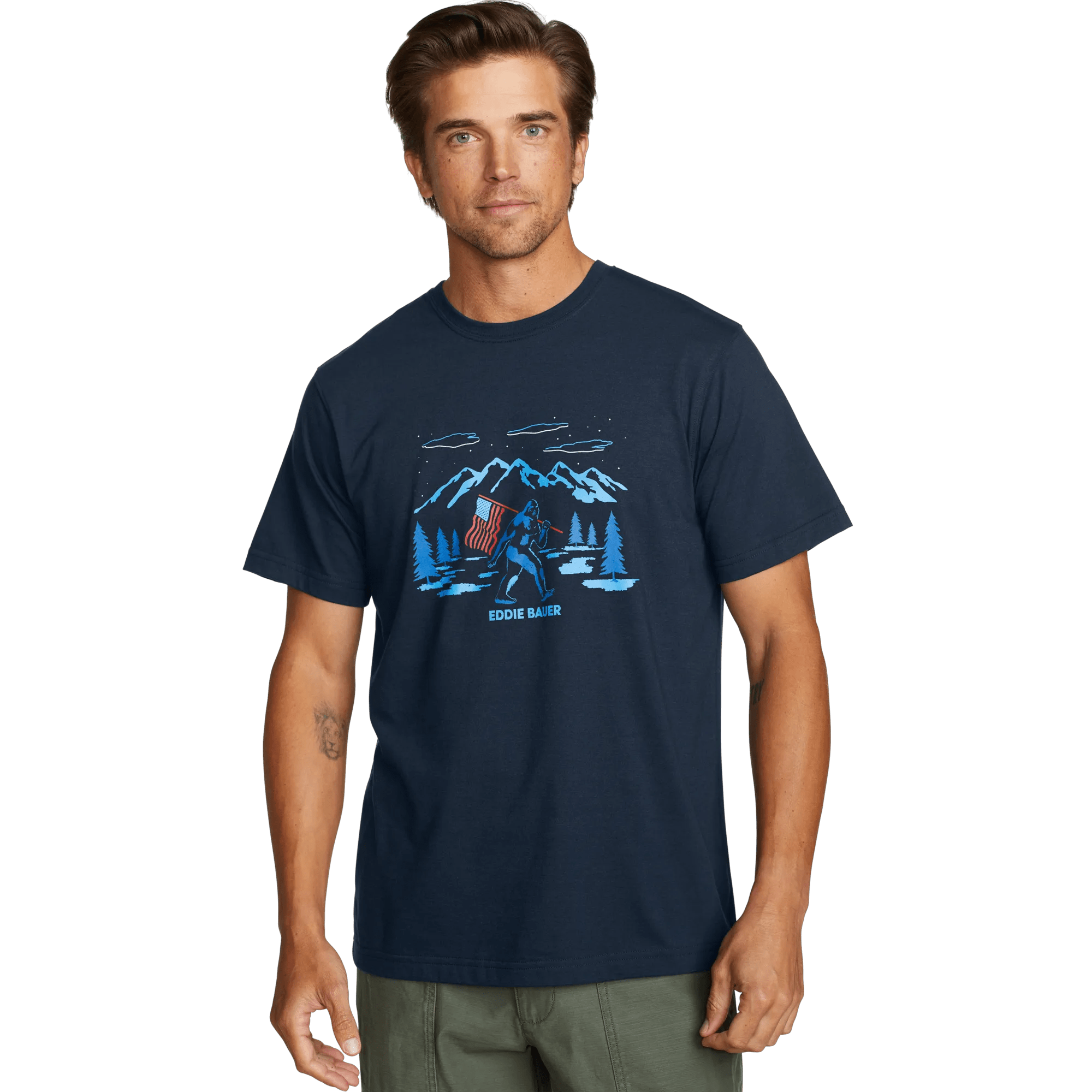 EB Graphic T-Shirt - Squatch Flag