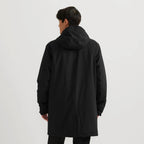Men's Mainstay Insulated Waterproof Hooded Trench Coat