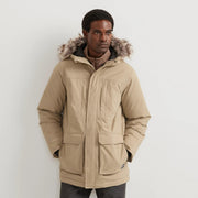 Men's Superior Down Waterproof Hooded Parka - Light Khaki