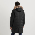 Men's Superior Down Waterproof Hooded Stadium Coat