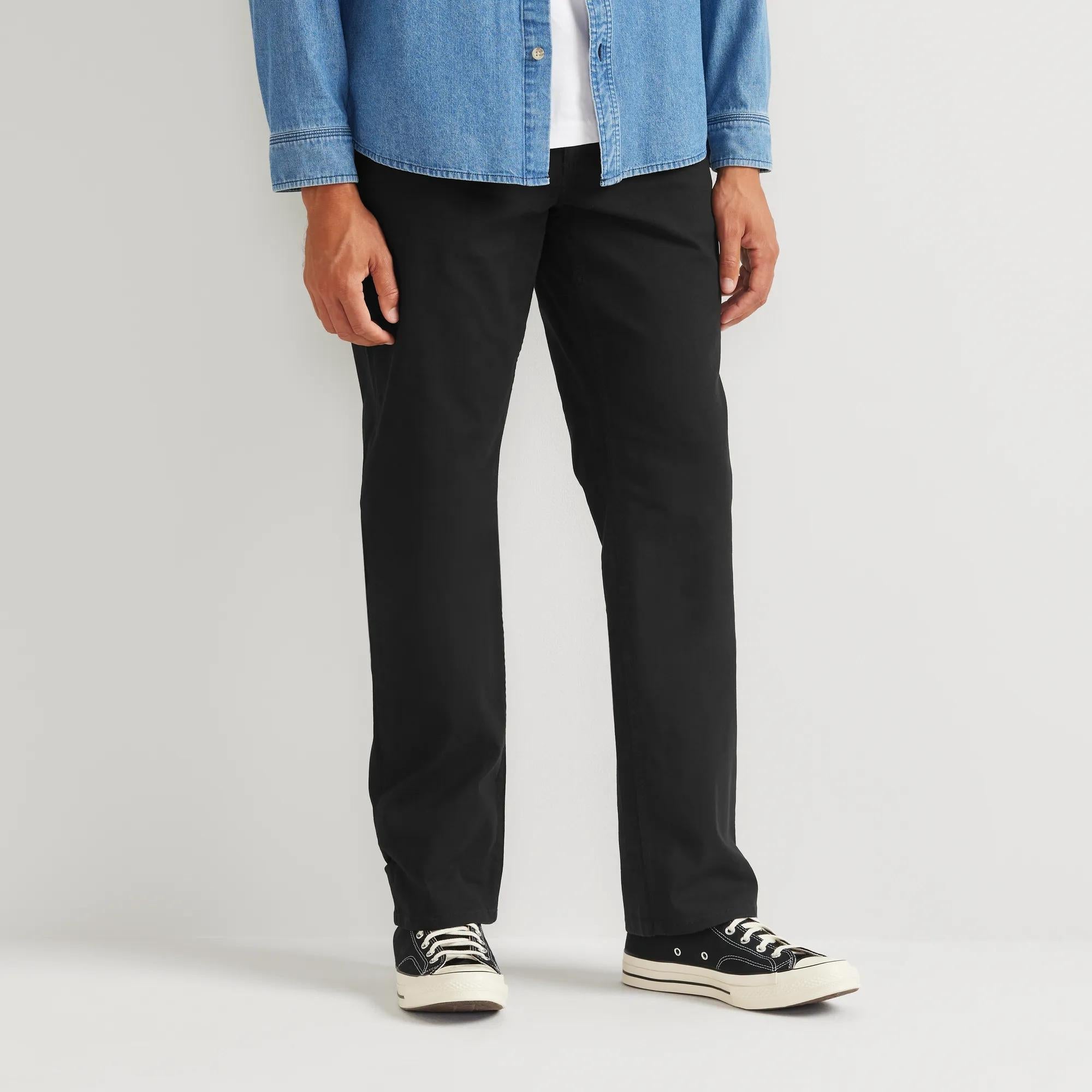 Men's Mountain Flex Classic Fit Canvas 5-Pocket Pants