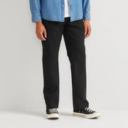 Men's Mountain Flex Classic Fit Canvas 5-Pocket Pants - Black