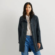 Women's Charly Waterproof Hooded Rain Parka - Storm