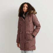 Women's Lodge Cascadian Down Hooded Parka - Plum