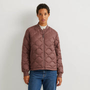 Women's Shaw Down Bomber Jacket - Plum