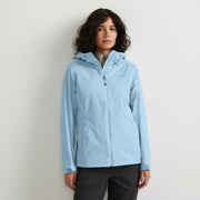 Women's RipPac® Pro Waterproof Hooded Rain Jacket - Lt Blue