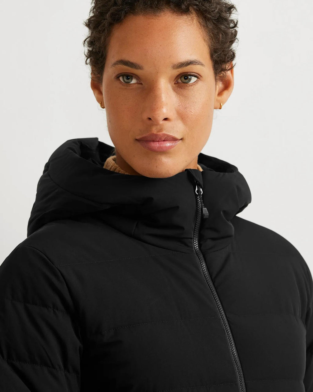 Women's EB Stretch Down Hooded Duffle Coat