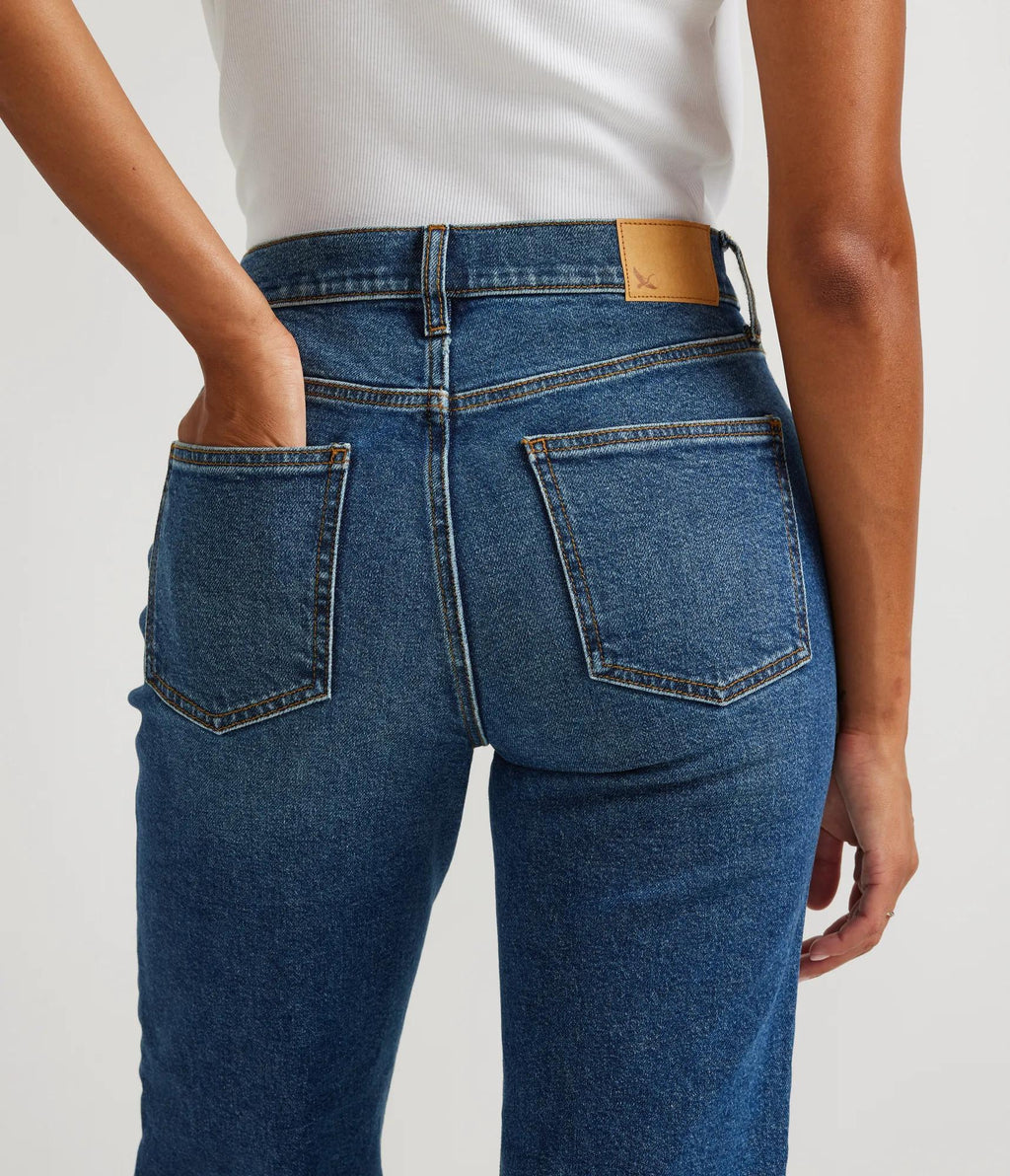 Women's Authentic High-Rise Straight Leg Jeans