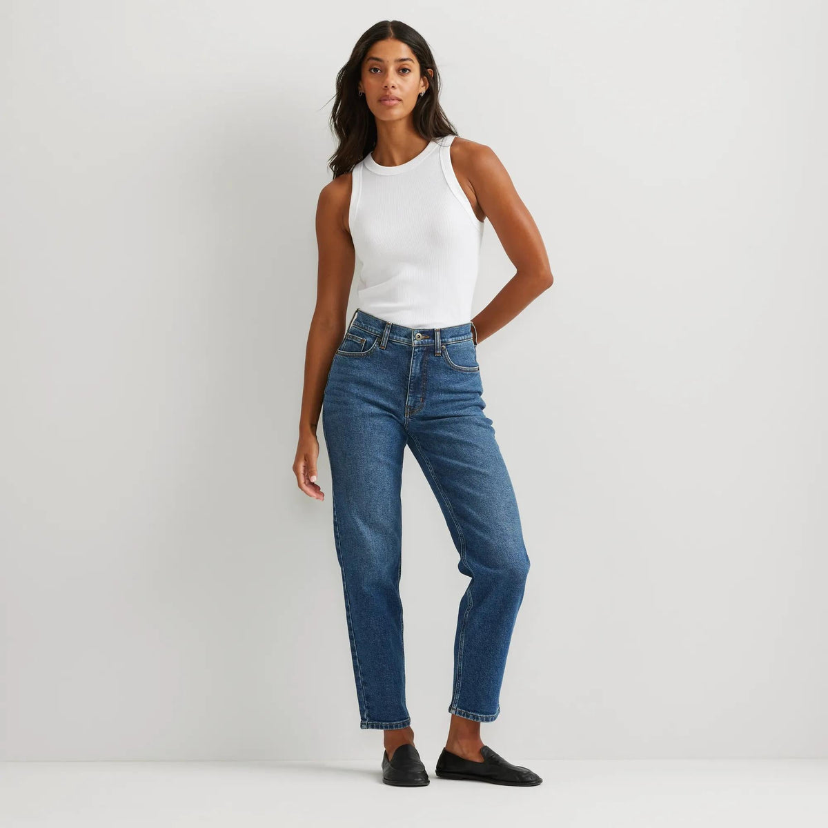 Women's Authentic High-Rise Straight Leg Jeans
