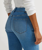 Women's Venture Stretch High-Rise Straight Leg Jeans