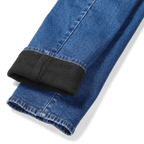 Women's Venture Stretch Fleece-Lined Slim Straight Leg Jeans