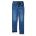 Women's Venture Stretch Fleece-Lined Slim Straight Leg Jeans