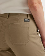 Women's Utility Stretch Canvas Kick Cropped Pants