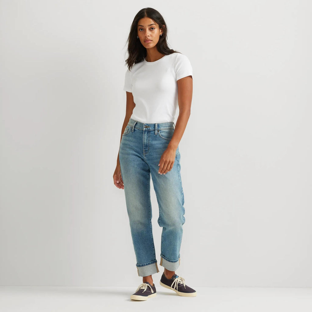 Women's Authentic 90s Boyfriend Relaxed Fit Jeans