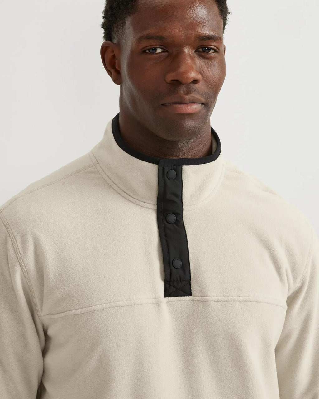 Men's Chutes Fleece Snap Mock Pullover