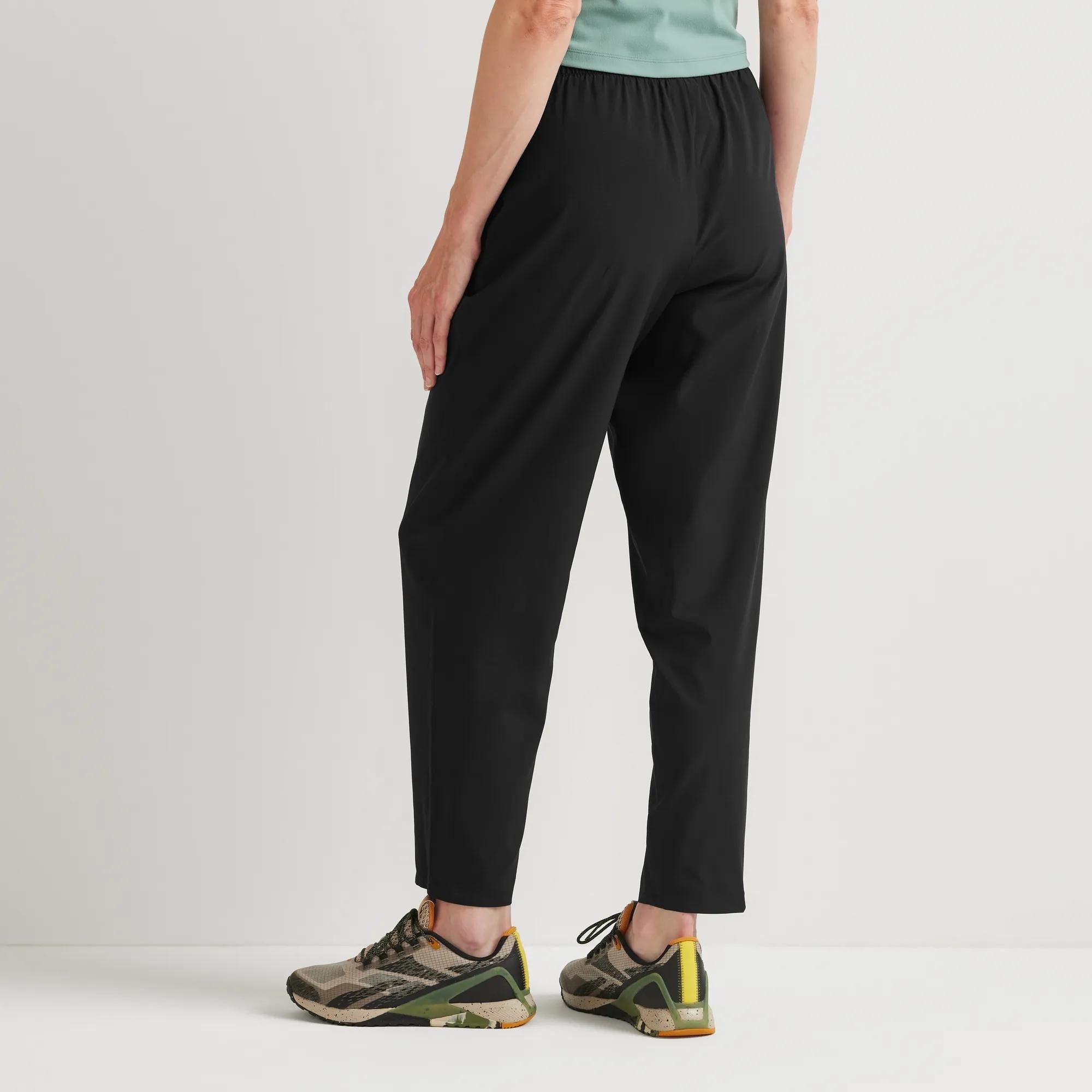 Women's Departure Stretch Tie-Front Ankle Pants