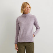 Women's Radiator Fleece 2.0 Snap Mock Pullover - Thistle