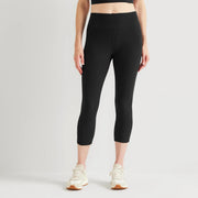 Women's Train Ascent 2.0 High-Rise Capri Leggings - Black