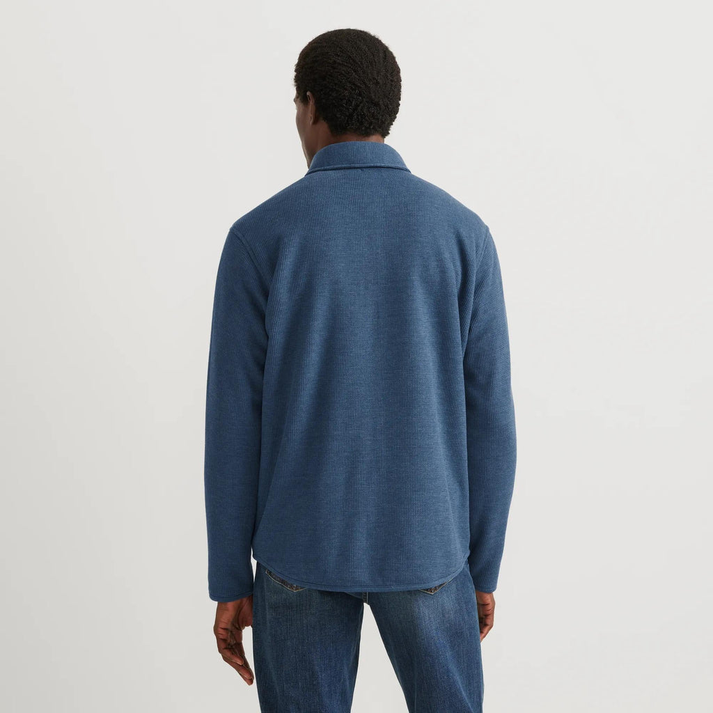 Men's Faux Shearling-Lined Thermal Shirt