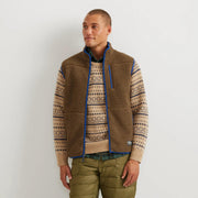 Men's Chilali Faux Shearling Fleece Vest - Hazelnut