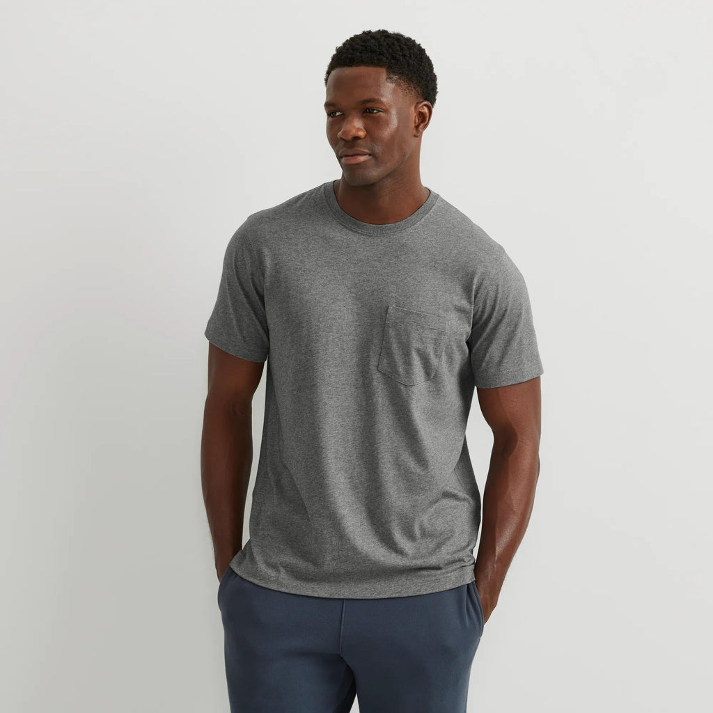 Men's Legend Wash 100% Cotton Short-Sleeve Pocket T-Shirt