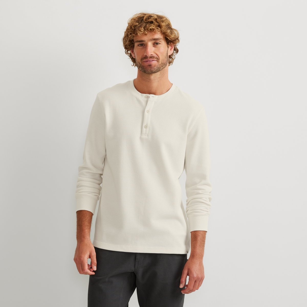 Men's Eddie's Favorite Ultrasoft Thermal Henley