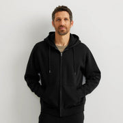 Men's Vintage Soft Full-Zip Sweatshirt - Black