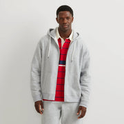 Men's Vintage Soft Full-Zip Sweatshirt - Htr Gray