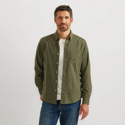 Men's Eddie's Favorite Flannel Classic Fit Shirt - Solid - Dk Forest